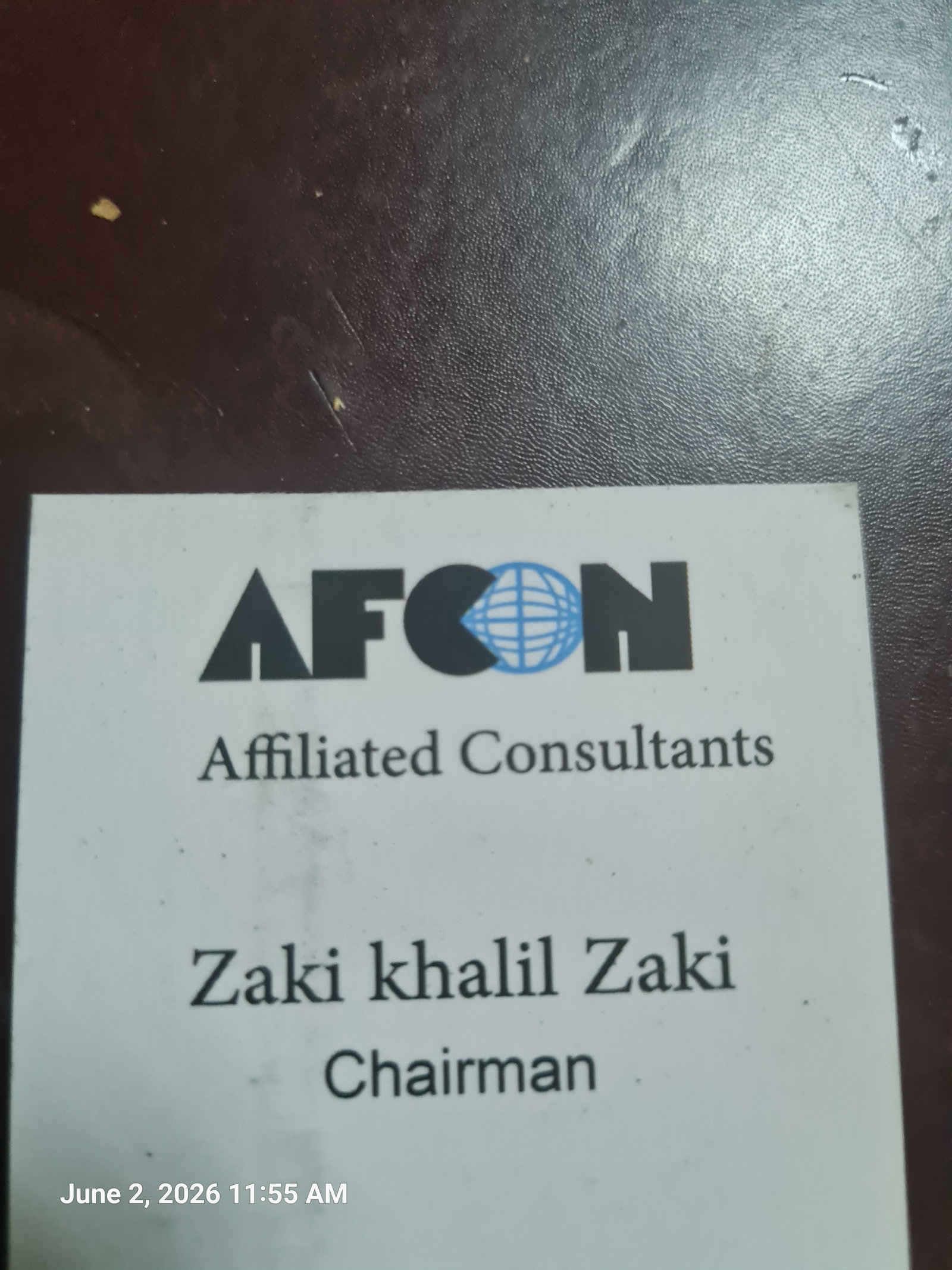 affiliated consultants AFCON