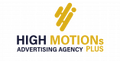 High motions plus logo