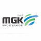 Mgk for import and export logo