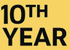 10th year logo