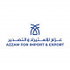 Azzam for import and export logo