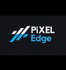 Pixel edge logo