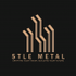 style metal logo