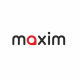 Maxim, rides & food delivery logo