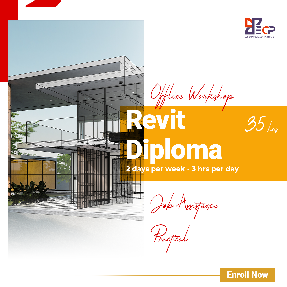 Course : [Revit Program] by ECP | WUZZUF]